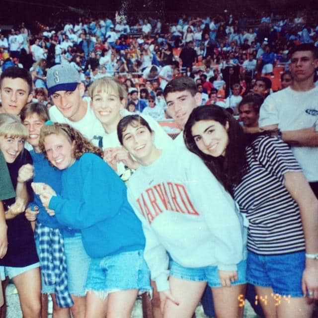 Group of teens at HFStival in 1994