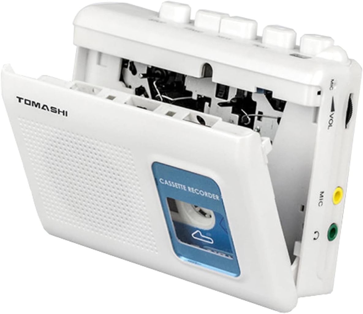 Portable Cassette Player Tape Recorder with Built-in Speaker