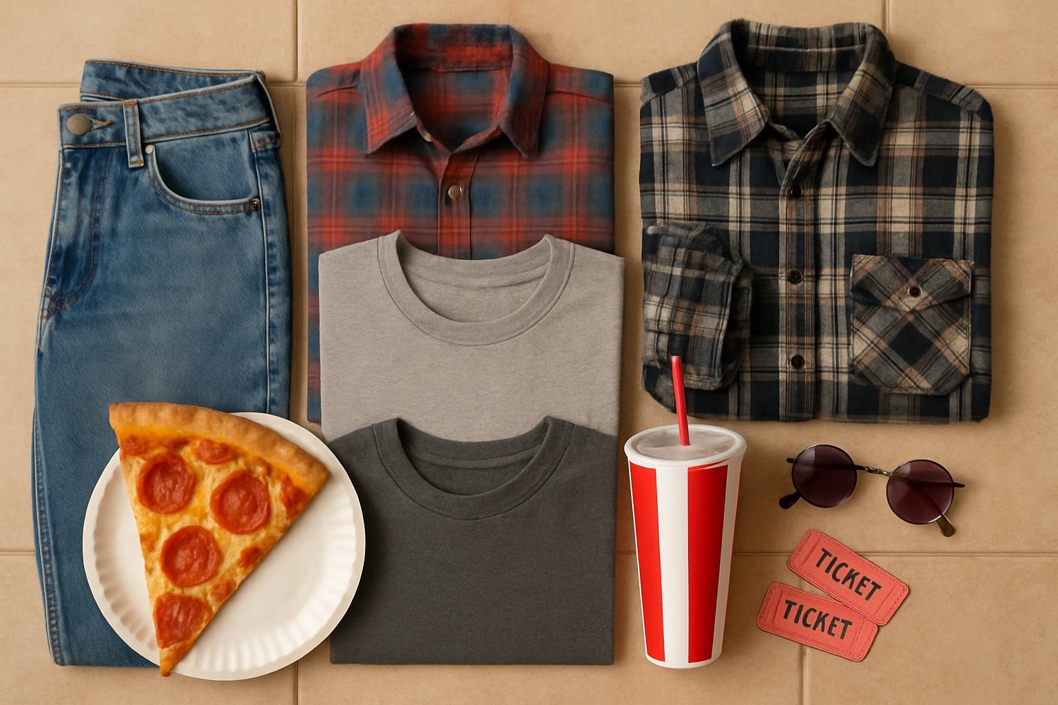 Gen X mall jobs folding clothes at GapKids in the 1990s.