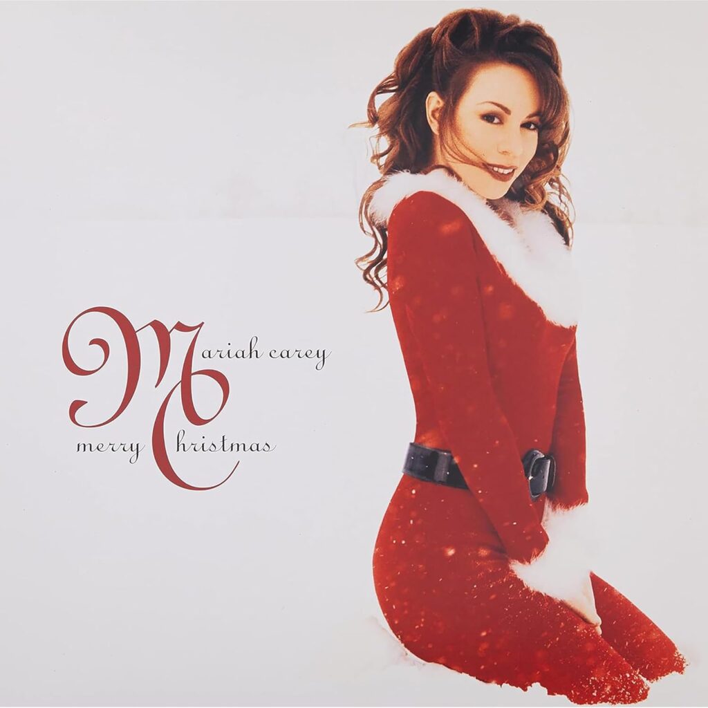 CD cover for Mariah Carey's Merry Christmas album